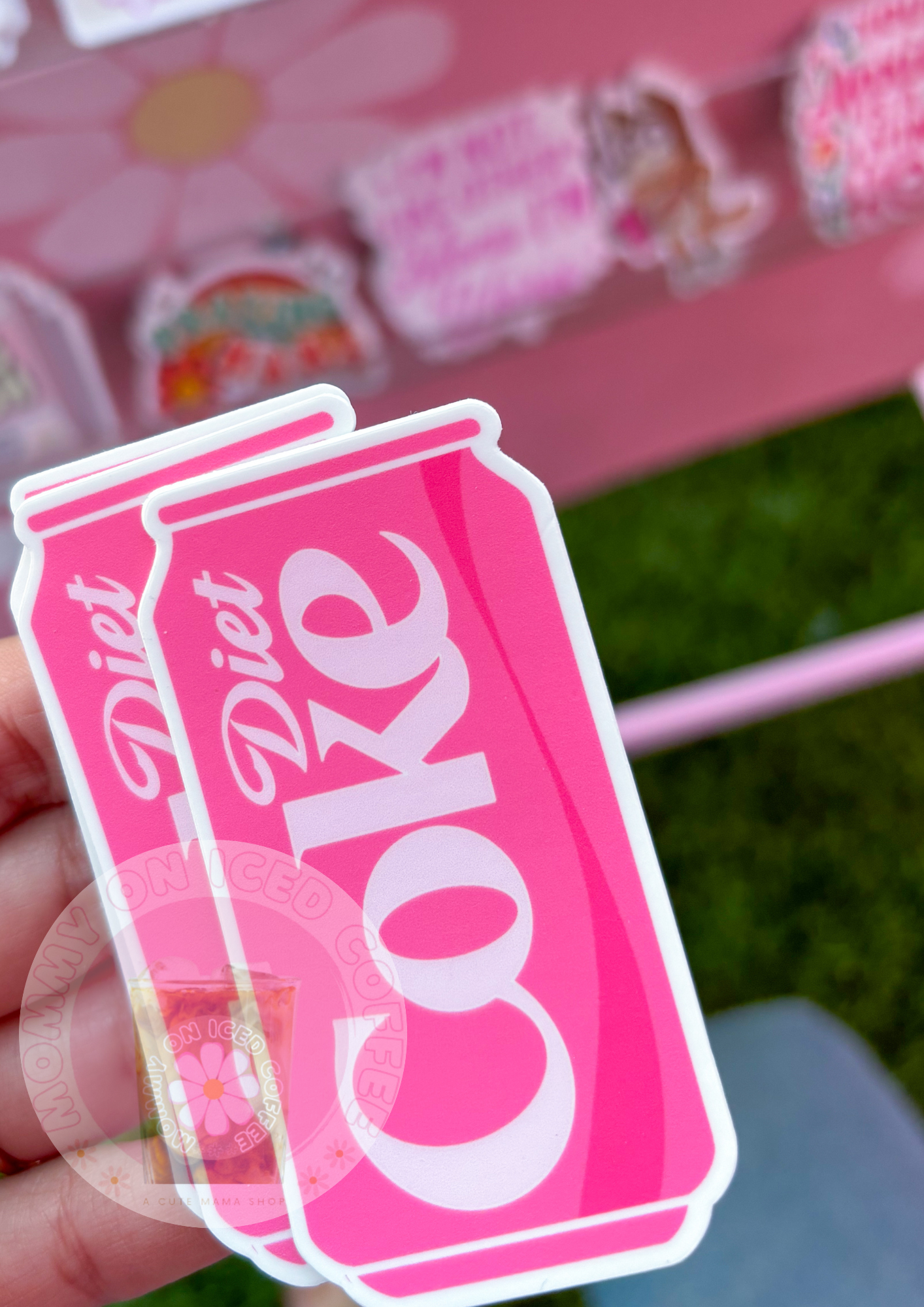 PINK DIET sticker