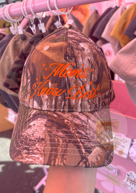 MOMS KNOW BEST mama hat