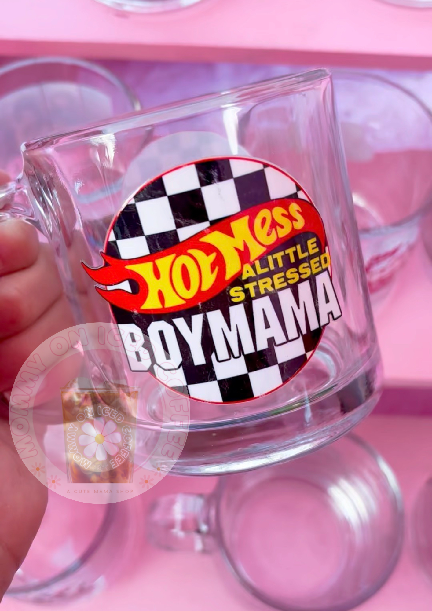 HOT MESS BOY MAMA mug
