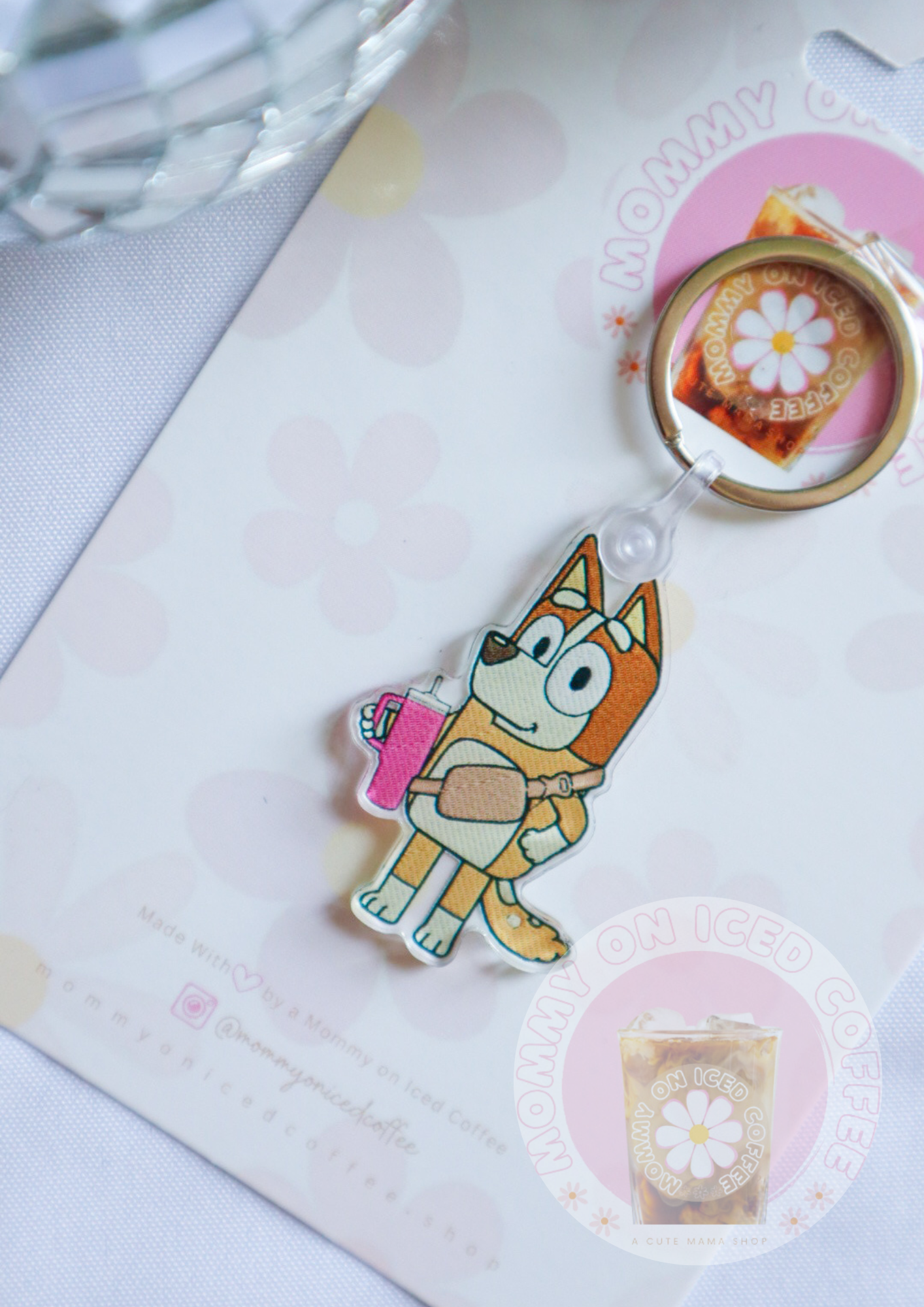 C H I L I acrylic keychian