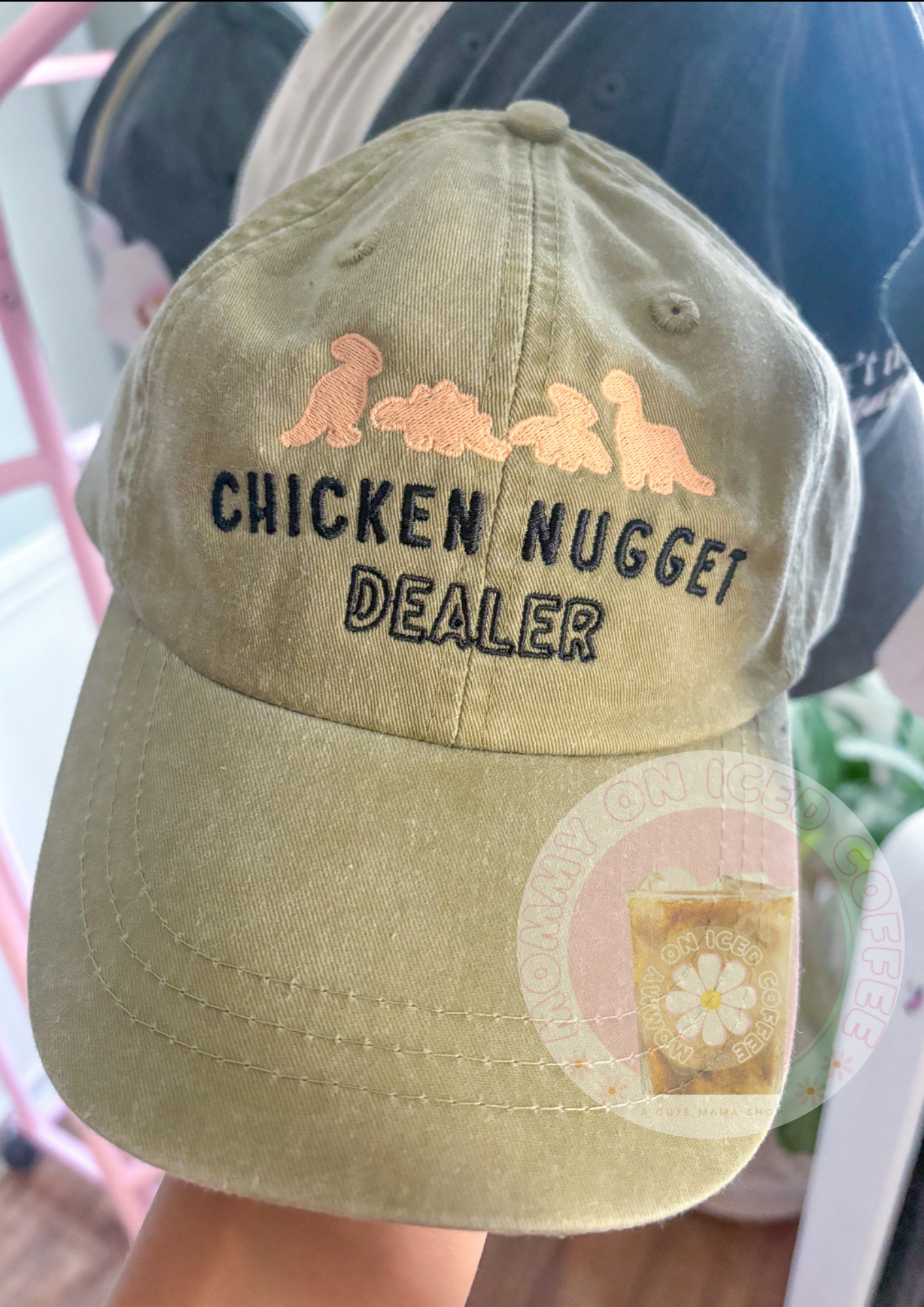 CHICKEN NUGGET DEALER mama hat