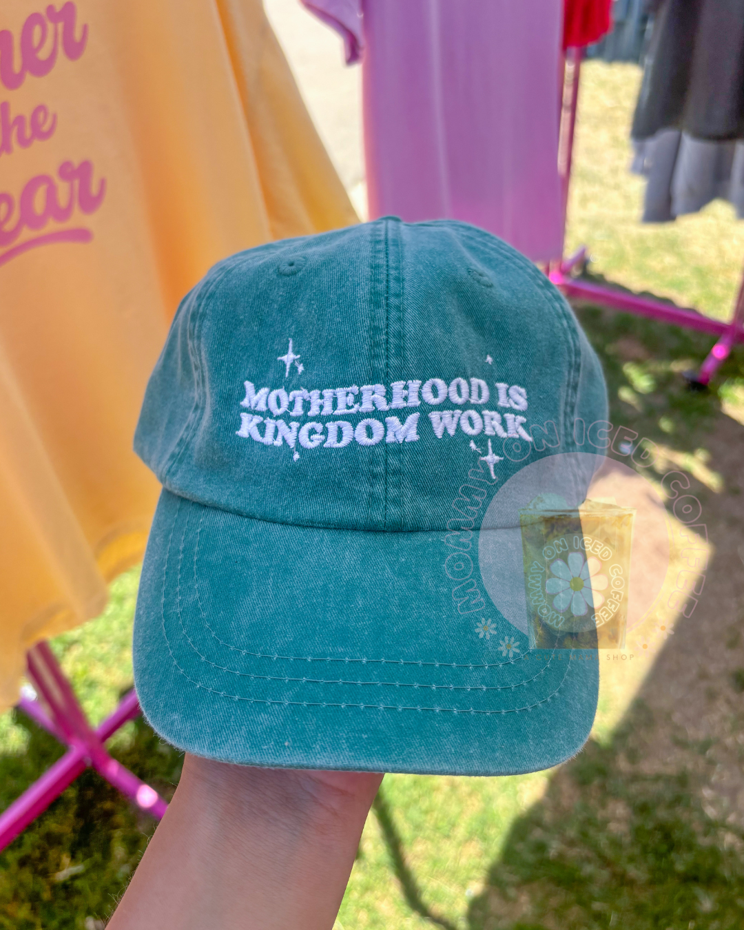 Kingdom Work hat (green wash)