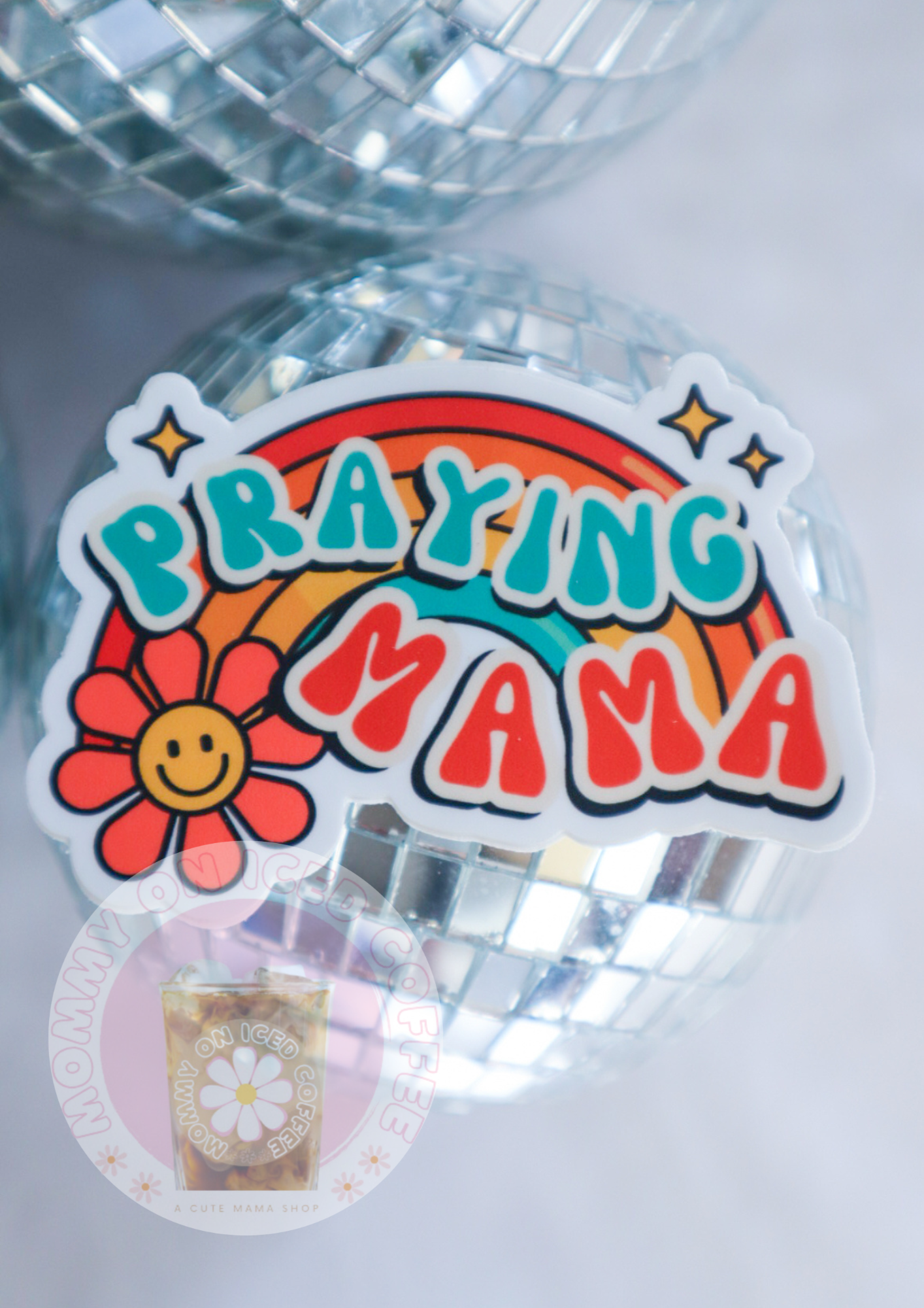 PRAYING MAMA sticker