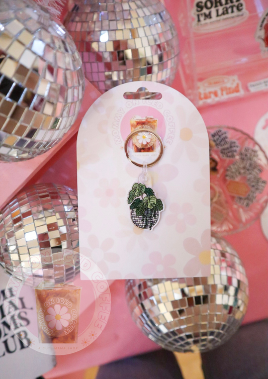 DISCO PLANT keychain