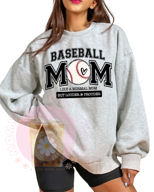Baseball Mom crewneck