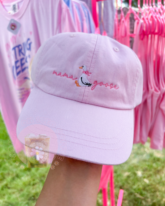 Mama Goose hat (pink)