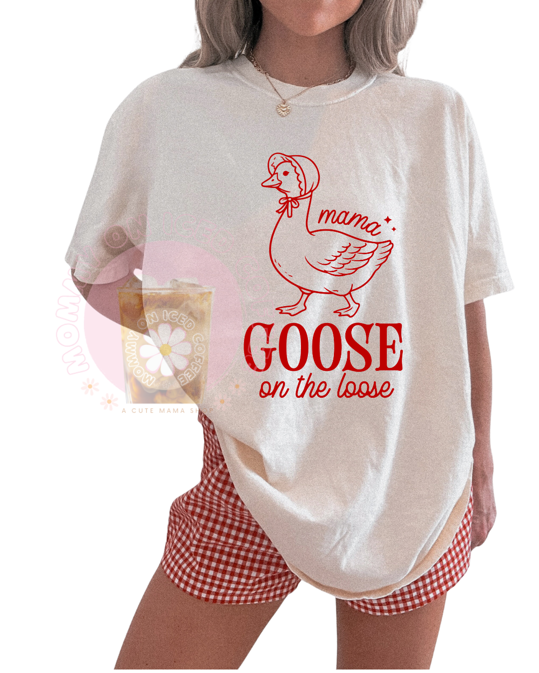 Mama Goose tee (ivory)