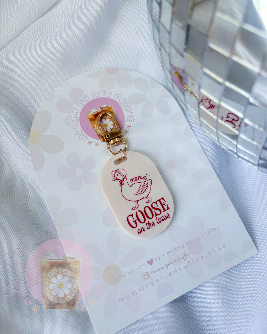 Mama Goose keychain