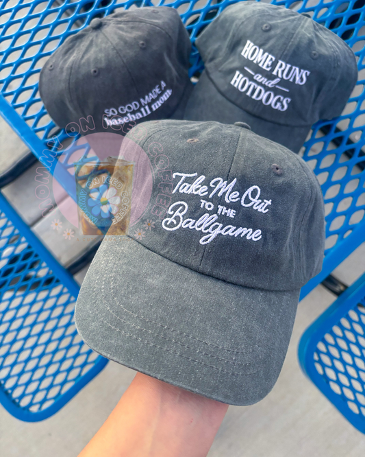Take me Out to the Ballgame hat