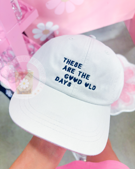 These Are The Good Old Days (ivory)  mama hat