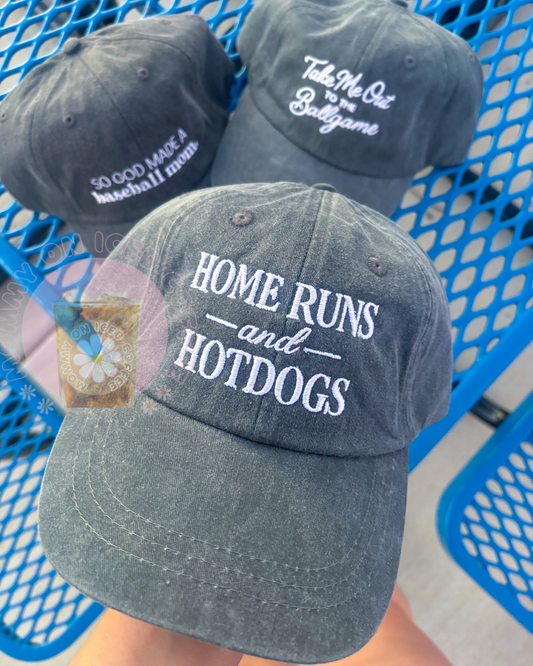 Home Runs and Hot Dogs hat