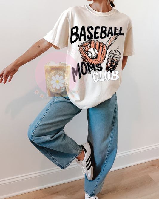 Baseball Moms Club long tee