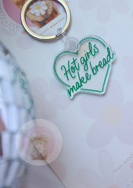 HG MAKE BREAD acrylic keychain